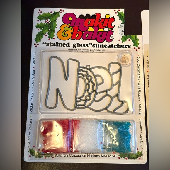 Vintage Make It & Bake It Kits - Noel and Christmas Tree Sealed Packaging - Picture 2 of 4